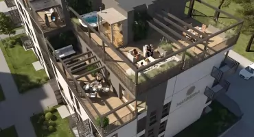 W Toruniu powstaje osiedle, na którym dobrze się żyje. Łączy nowoczesność z wygodą