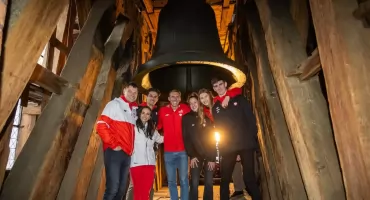 Dzwon Tuba Dei rozpoczął odliczanie do Mistrzostw Świata w Toruniu