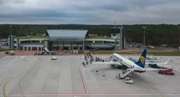 Lotnisko w Bydgoszczy rozpoczęło sezon zimowy. Uruchomiono więcej rejsów