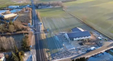 Pod Toruniem powstaje nowy market. Budowa nabrała tempa