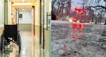 Lód pokrył chodniki w Toruniu. Trudna sytuacja na szpitalnym SOR-ze