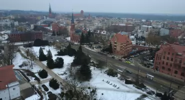 Do Torunia nadchodzi siarczysty mróz. Tak zimno dawno nie było
