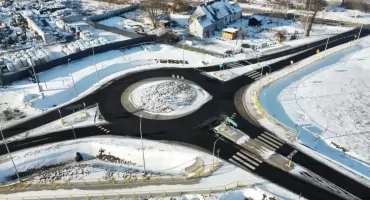 Bezpieczne rondo na DW nr 255 jest już przejezdne