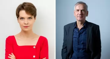 Eliza Kącka i Lutz Seiler z Nagrodą Lindego