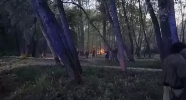Alarmująca sytuacja w parku w Toruniu. Cztery pożary w ciągu dwóch dni
