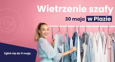 Wielkie wietrzenie szafy w CH Toruń Plaza