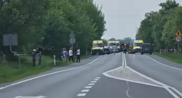 Śmiertelny wypadek na drodze pod Toruniem. Nie żyje jedna osoba