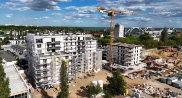 W Toruniu powstaje osiedle AURA. Kompleks zmieni część miasta