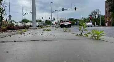 Duża zmiana w centrum Torunia. Na skrzyżowaniu pojawiły się nowe światła