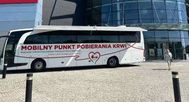 Przed CH Toruń Plaza będzie można oddać krew