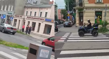 Obława za napastnikiem w Toruniu. Mężczyzna zaatakował dwie osoby