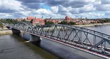 Most w Toruniu zostanie zamknięty dla pieszych. Będzie kursował autobus wahadłowy
