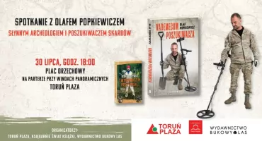 Słynny archeolog spotka się z czytelnikami w CH Toruń Plaza